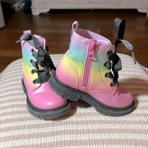 Cat & Jack rainbow boots